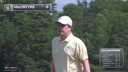 Robert MacIntyre | Round 4 | 15th hole | Shot 5 | 2025 TOUR Championship