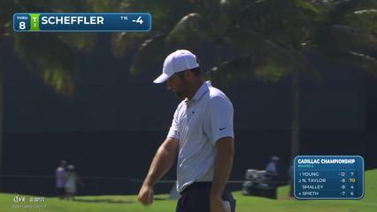 Scottie Scheffler | Round 2 | 8th hole | Shot 5 | 2026 Cadillac