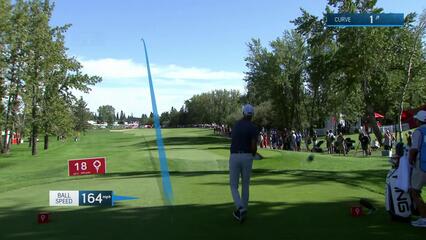 Richard Green | Round 3 | 18th hole | Shot 1 | 2025 Rogers Charity