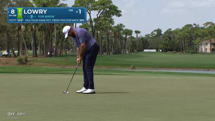 Shane Lowry | Round 1 | 8th hole | Shot 4 | 2026 Cognizant Classic