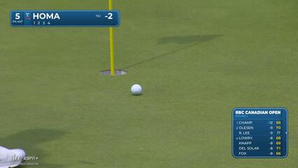 Max Homa | Round 2 | 5th hole | Shot 3 | 2025 RBC Canadian