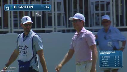 Ben Griffin | Round 3 | 13th hole | Shot 3 | 2025 Charles Schwab
