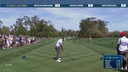 Justin Lower | Round 2 | 1st hole | Shot 1 | 2025 THE PLAYERS