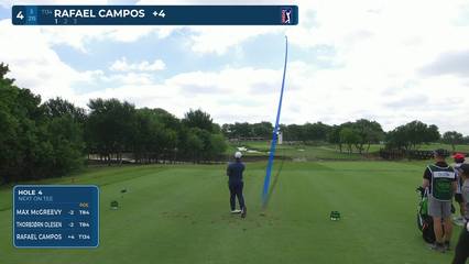 Rafael Campos | Round 2 | 4th hole | Shot 1 | 2026 THE CJ CUP