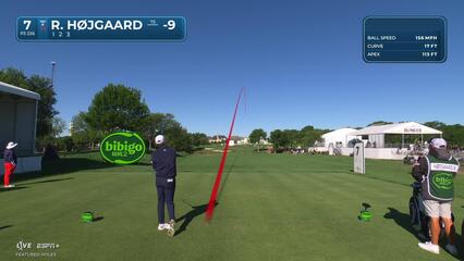 Rasmus Højgaard | Round 2 | 7th hole | Shot 1 | 2025 THE CJ CUP