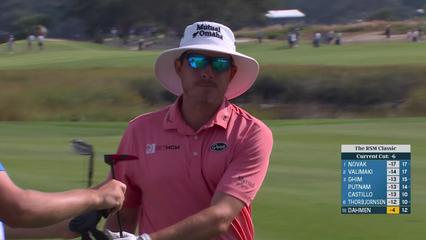 Joel Dahmen | Round 2 | 13th hole | Shot 2 | 2025 The RSM Classic