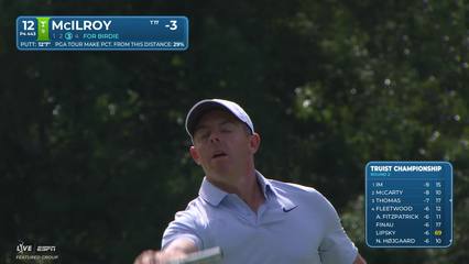 Rory McIlroy | Round 2 | 12th hole | Shot 4 | 2026 Truist Championship
