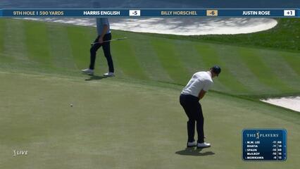 Billy Horschel | Round 2 | 9th hole | Shot 5 | 2025 THE PLAYERS
