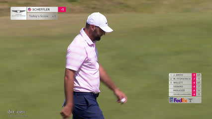 Scottie Scheffler | Round 2 | 7th hole | Shot 5 | 2026 Genesis Scottish Open