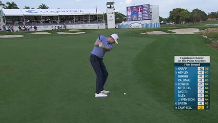 Brian Campbell | Round 1 | 18th hole | Shot 3 | 2025 Cognizant Classic