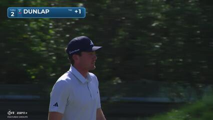 Nick Dunlap | Round 4 | 2nd hole | Shot 5 | 2025 Truist Championship