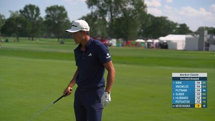 Collin Morikawa | Round 2 | 14th hole | Shot 3 | 2025 Rocket Classic
