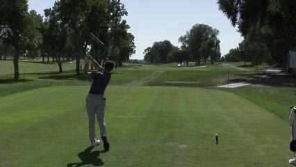 Blades Brown | Round 2 | 10th hole | Shot 1 | 2025 Utah Championship