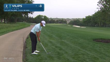 Karl Vilips | Round 1 | 2nd hole | Shot 2 | 2025 THE CJ CUP