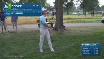 Jake Knapp | Round 1 | 13th hole | Shot 2 | 2026 Rocket Classic