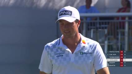 Viktor Hovland | Round 4 | 10th hole | Shot 4 | 2026 WM Phoenix Open