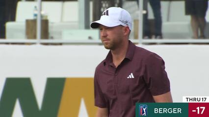 Daniel Berger | Round 4 | 17th hole | Shot 4 | 2025 WM Phoenix Open