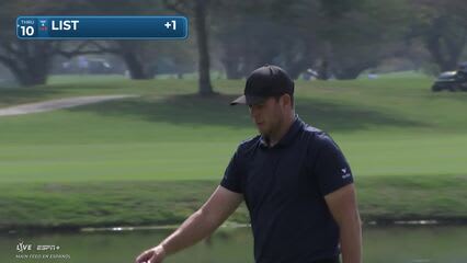 Luke List | Round 2 | 1st hole | Shot 4 | 2025 Mexico Open