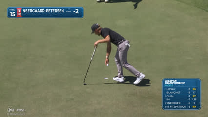 Rasmus Neergaard-Petersen | Round 2 | 15th hole | Shot 3 | 2026 Valspar