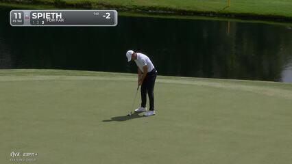 Jordan Spieth | Round 4 | 11th hole | Shot 3 | 2025 FedEx St. Jude