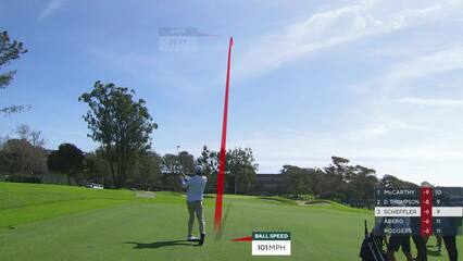 Scottie Scheffler | Round 3 | 10th hole | Shot 2 | 2025 Genesis