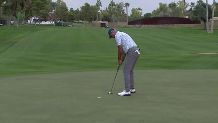 Stewart Cink | Round 3 | 14th hole | Shot 3 | 2025 Charles Schwab