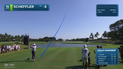 Scottie Scheffler | Round 2 | 15th hole | Shot 1 | 2026 Cadillac