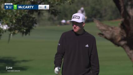 Matt McCarty | Round 1 | 9th hole | Shot 2 | 2024 The RSM Classic