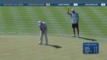 Pierceson Coody | Round 2 | 12th hole | Shot 4 | 2026 THE PLAYERS