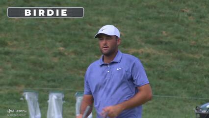 Scottie Scheffler | Round 1 | 16th hole | Shot 4 | 2025 BMW Championship