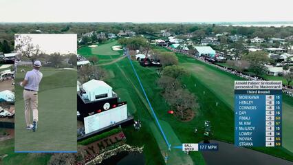 Corey Conners | Round 3 | 16th hole | Shot 1 | 2025 Arnold Palmer Invitational