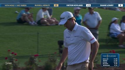 Russell Henley | Round 2 | 16th hole | Shot 4 | 2025 THE PLAYERS