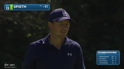 Jordan Spieth | Round 4 | 13th hole | Shot 3 | 2026 The Genesis