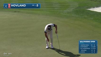 Viktor Hovland | Round 2 | 4th hole | Shot 3 | 2026 WM Phoenix Open