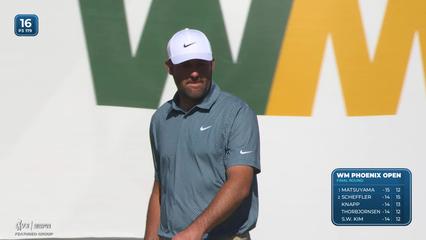 Scottie Scheffler | Round 4 | 16th hole | Shot 3 | 2026 WM Phoenix Open