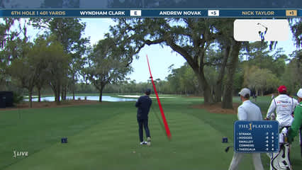 Nick Taylor | Round 2 | 6th hole | Shot 1 | 2026 THE PLAYERS