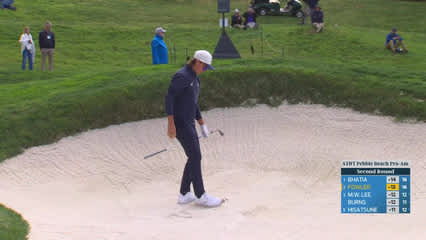 Rickie Fowler | Round 2 | 17th hole | Shot 2 | 2026 AT&T Pebble Beach