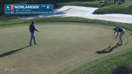 Henrik Norlander | Round 4 | 4th hole | Shot 3 | 2026 Valspar