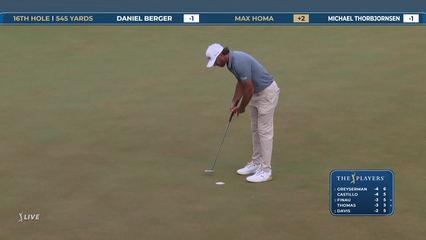 Max Homa | Round 1 | 16th hole | Shot 5 | 2026 THE PLAYERS