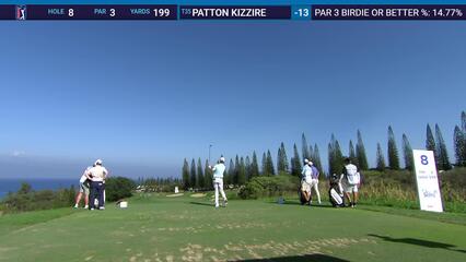Patton Kizzire | Round 4 | 8th hole | Shot 1 | 2025 The Sentry