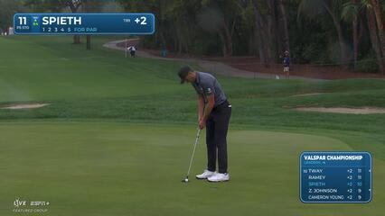 Jordan Spieth | Round 1 | 11th hole | Shot 5 | 2025 Valspar