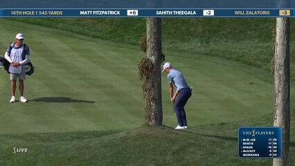 Will Zalatoris | Round 2 | 16th hole | Shot 3 | 2025 THE PLAYERS