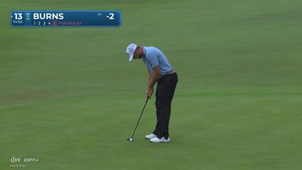 Sam Burns | Round 1 | 13th hole | Shot 5 | 2025 RBC Canadian