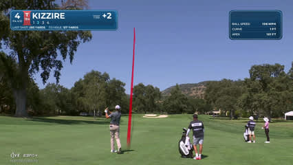 Patton Kizzire | Round 2 | 4th hole | Shot 2 | 2025 Procore