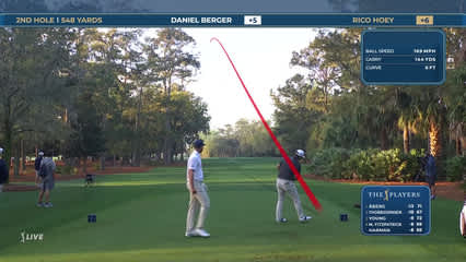 Rico Hoey | Round 4 | 2nd hole | Shot 1 | 2026 THE PLAYERS