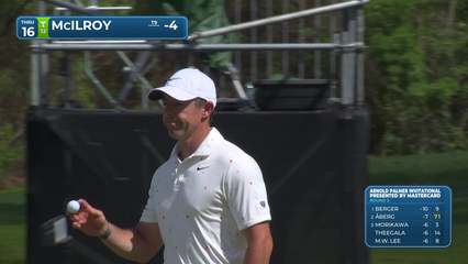 Rory McIlroy | Round 2 | 16th hole | Shot 4 | 2026 Arnold Palmer
