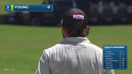 Cameron Young | Round 2 | 3rd hole | Shot 2 | 2026 Cadillac