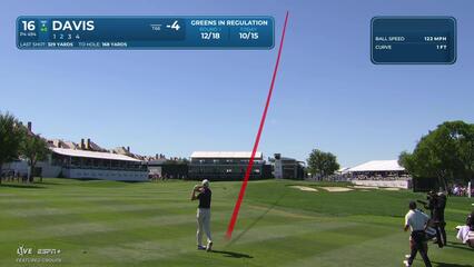 Cam Davis | Round 2 | 16th hole | Shot 2 | 2025 THE CJ CUP