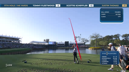 Justin Thomas | Round 2 | 17th hole | Shot 1 | 2026 THE PLAYERS