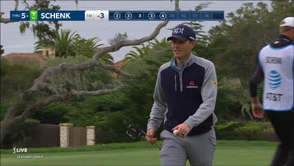 Adam Schenk | 2024 AT&T Pebble Beach | Round 3 | 14th hole | Shot 4